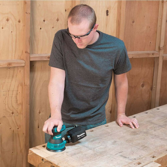 Makita Electric Eccentric Sander 123mm Electric 300W with Suction System