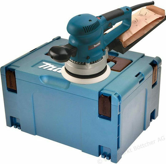 Makita BO6030JX Electric Eccentric Sander 150mm Electric 310W with Speed Control and with Suction System BO6030JX