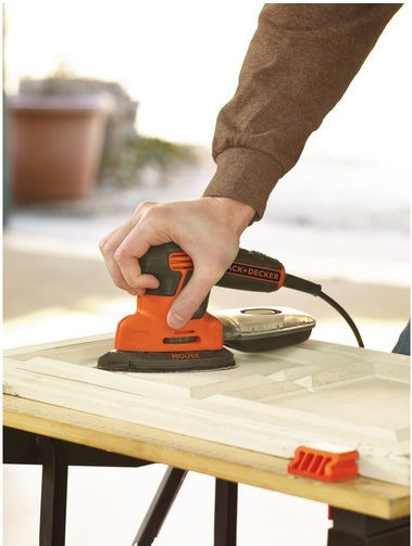 Black & Decker Πολυτριβείο Χούφτας 120W με Σύστημα Αναρρόφησης