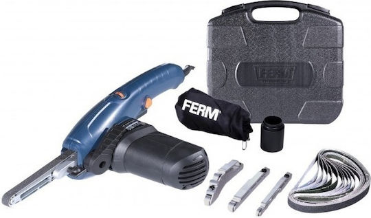 Ferm EFM1001 Ταινιολειαντήρας 400W με Ρύθμιση Ταχύτητας και με Σύστημα Αναρρόφησης