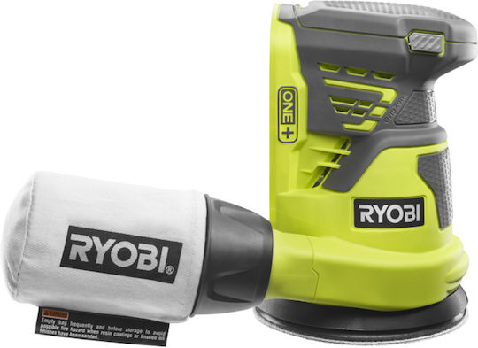 Ryobi One+ R18ROS-0 Έκκεντρο Τριβείο 125mm Μπαταρίας 18V Solo με Σύστημα Αναρρόφησης