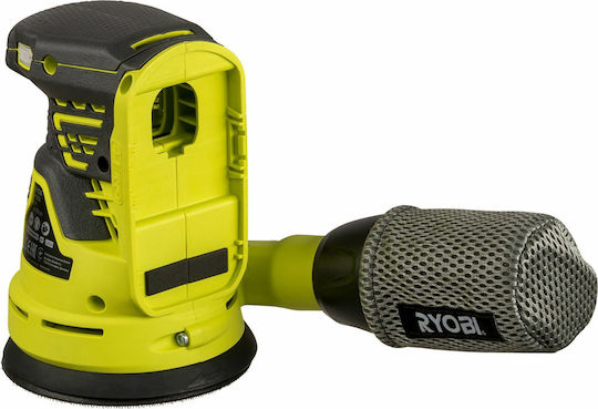 Ryobi One+ R18ROS-0 Έκκεντρο Τριβείο 125mm Μπαταρίας 18V Solo με Σύστημα Αναρρόφησης