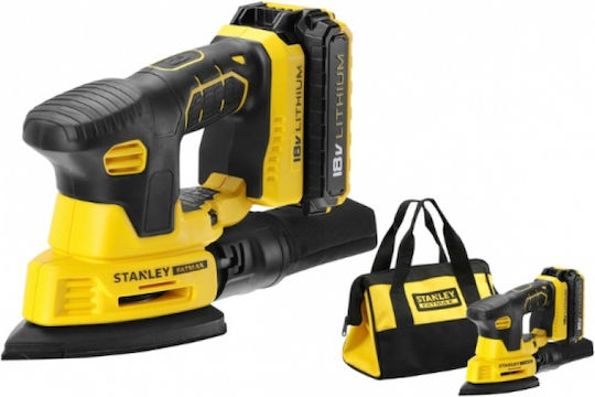 Stanley Fatmax Τριβείο Δέλτα 18V 1x2Ah με Σύστημα Αναρρόφησης