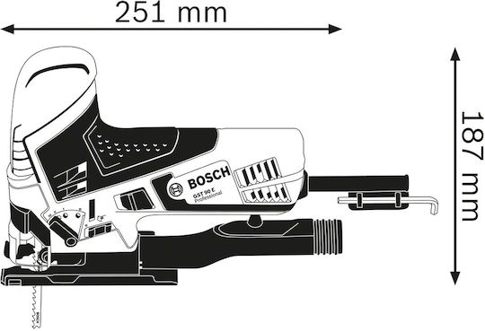 Bosch PST 800 PEL Σέγα 530W