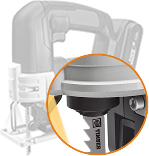 Worx WX543.9 Σέγα 18V Solo
