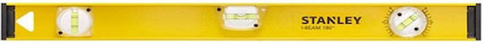 Stanley Spirit Level Pro 180 Αλφάδι Αλουμινίου 80εκ. με 3 Μάτια