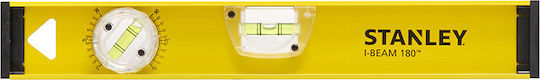 Stanley Spirit Level Pro 180 Нивелир Алуминиев 40бр с 3 Очи