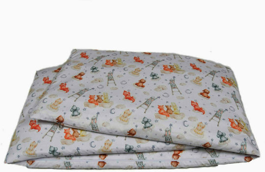 Decocraft Night Sky Crib Bumpers Classic Inside Orange 25x150cm