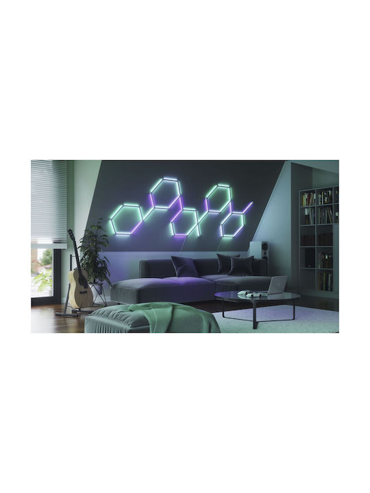 Nanoleaf Διακοσμητικό Φωτιστικό LED RGB 3τμχ