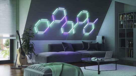 Nanoleaf Lampa Decorativă Inteligentă LED RGB 3 Buc