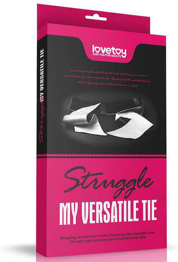 Lovetoy Σχοινί Δεσίματος Ribbon Silky Touch Versatile σε Μαύρο Χρώμα