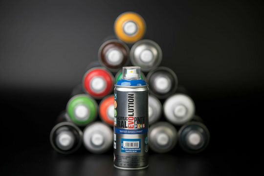 Pinty Plus Spray Vopsea Evolution Water-Based cu Strălucitor Efect Verde 400ml