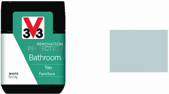 V33 Renovation Perfection Bathroom Χρώμα Soft Grey Satin 75ml 118088