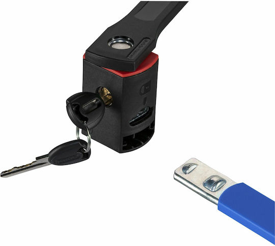 Abus Bordo Big uGrip 5700K/100 BU SH Κλειδαριά Ποδηλάτου Αναδιπλούμενη με Κλειδί Μπλε