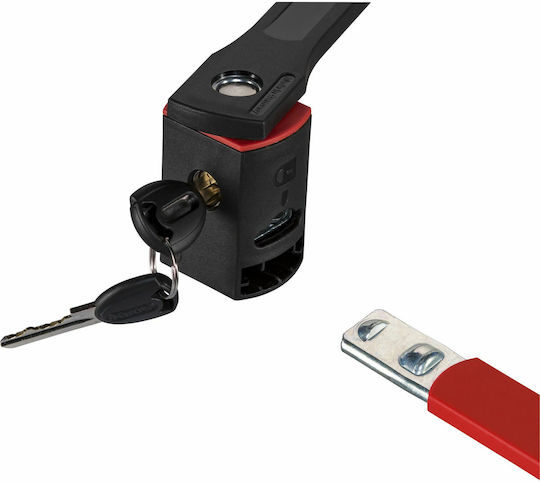 Abus Bordo Big uGrip mit Schlüssel Rot