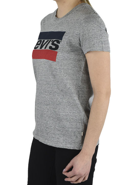 The Perfect Graphic Γυναικείο T-shirt Γκρι