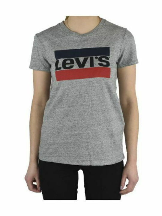 The Perfect Graphic Γυναικείο T-shirt Γκρι