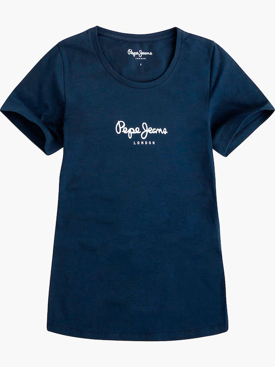 Virginia Bluza Damă Tricou Albastru Marin
