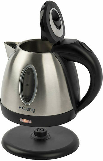 HKoenig Βραστήρας 1.2lt 1630W Ασημί