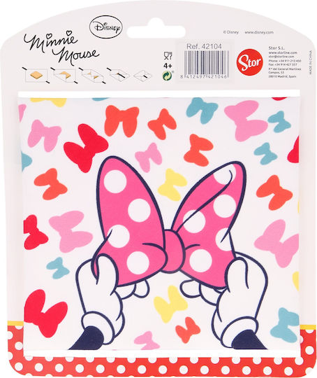 Stor Minnie Mouse School Snack Bag 2L Multicolour Minnie 35.5x44cm