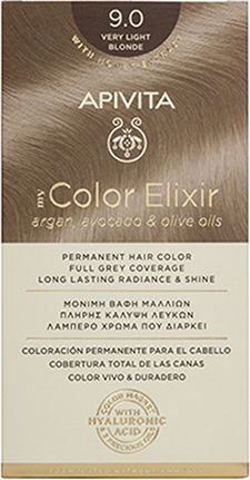 Apivita My Color Elixir Βαφή Μαλλιών Χωρίς Αμμωνία 9.0 Ξανθό Πολύ Ανοιχτό 50ml