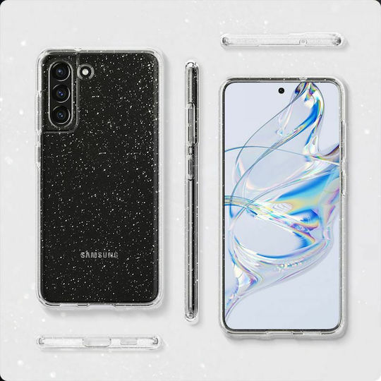Spigen Liquid Crystal Glitter Back Cover Silicon Transparent (Galaxy S21 FE 5G - Galaxy S21 FE 5G)