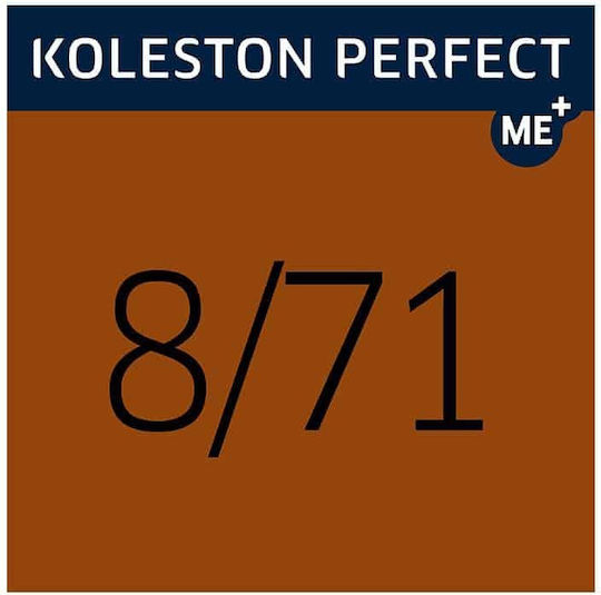 Wella Koleston Perfect Me+ Deep Browns Vopsea de Păr 8/71 Blond Deschis Maro Cenușiu 60ml