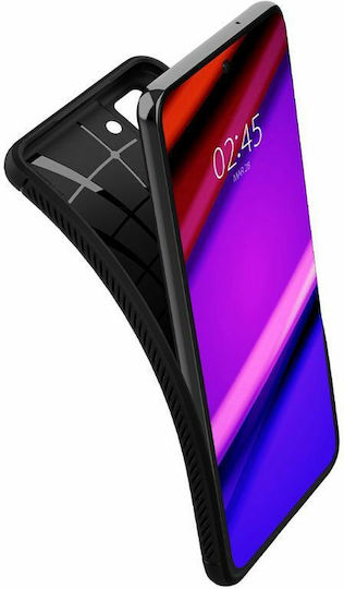 Spigen Rugged Armor Back Cover Σιλικόνης 2mm Matte Black (Galaxy S21 FE 5G)