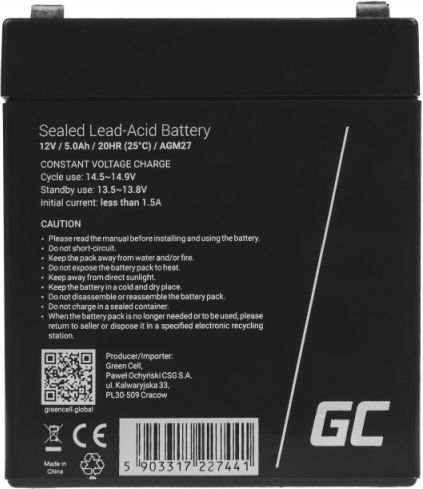 Green Cell GPS Battery