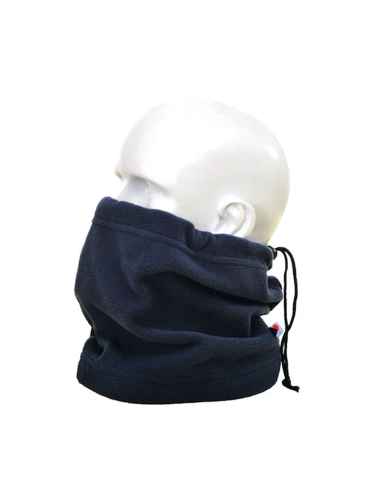 CB242 Περιλαίμιο Αναβάτη Μοτοσυκλέτας Fleece Μαύρο Χρώμα