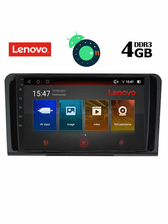 Lenovo Car-Audiosystem für Mercedes-Benz Maschinelles Lernen 2005-2011 (Bluetooth/USB/AUX/WiFi/GPS/Apple-Carplay) mit Touchscreen 9" DIQ_SSX_9414