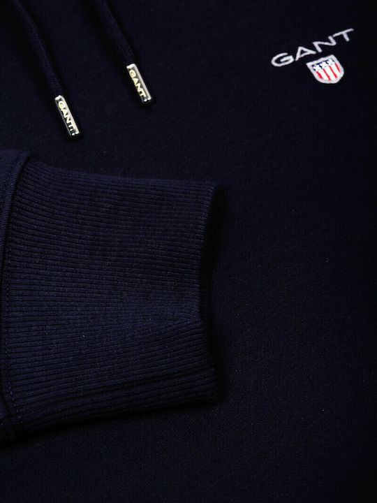 Sweatshirt with Hood Navy