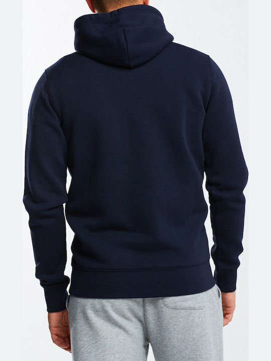 Sweatshirt with Hood Navy