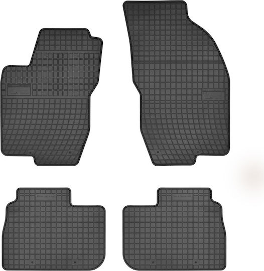 Frogum Set of Front and Rear Mats 4pcs for Alfa Romeo Alfa 156 1997-2006 Black