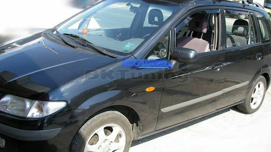 Heko Σετ Ανεμοθραύστες Αυτοκινήτου Μπροστινοί Σκούρο Φιμέ για Mazda 626 2τμχ