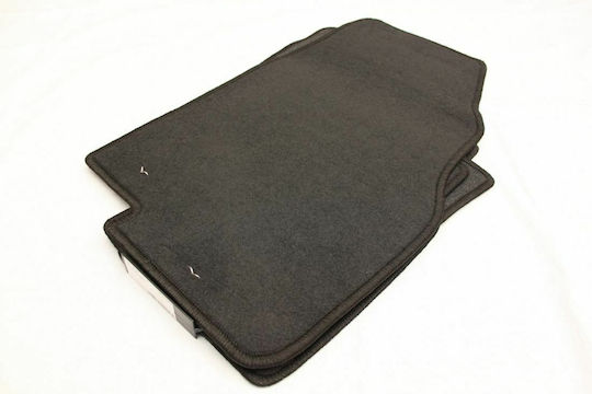 Petex Set of Front and Rear Mats 4pcs for Fiat Grande Punto 2005+ Black