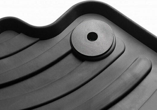 Gledring Set of Front and Rear Mats 4pcs for Ford C-Max 2010-2014 Black