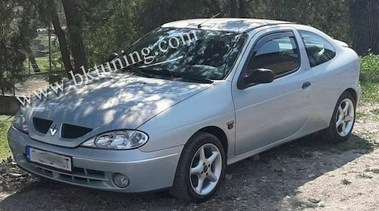 Heko Set deflectoare de vânt Dark Fime pentru Renault Megane 2buc