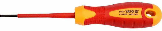 Yato Spark Detecting Long Screwdriver Straight Size 4x100mm