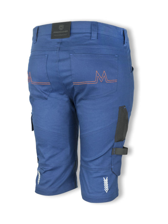 Promacher Erebos Work Shorts Blue
