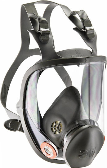 3M Mask Full Face without Filters 6800 Gray
