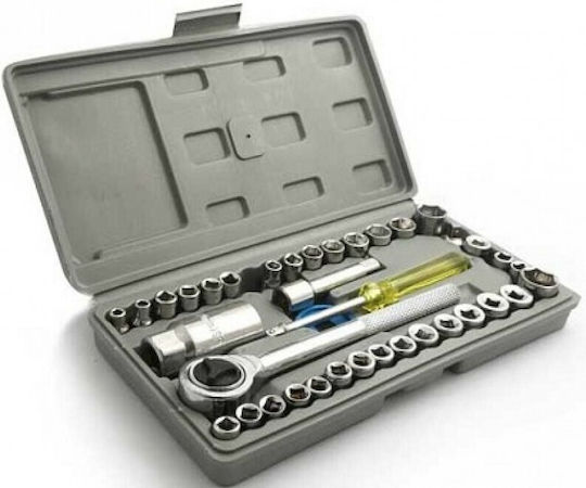 Aiwa Set Ratchet 1\4" & 3\8" 40pcs