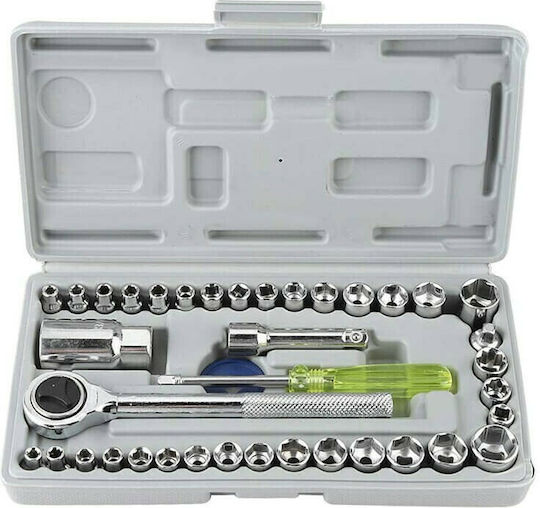 Aiwa Set Ratchet 1\4" & 3\8" 40pcs
