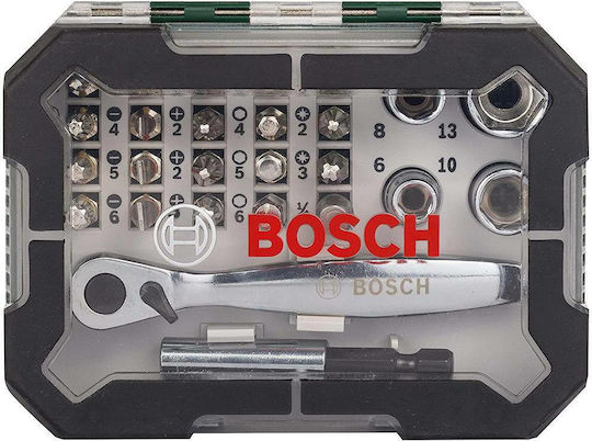 Bosch Set Ratchet 1\4" 3pcs