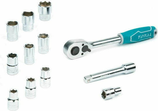 Total Set Ratchet 1\2" 12pcs
