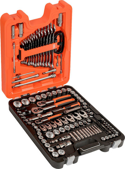 Bahco Ratschen- & Steckschlüssel-Sets 1\2" & 1\4" & 3\8" 138Stück