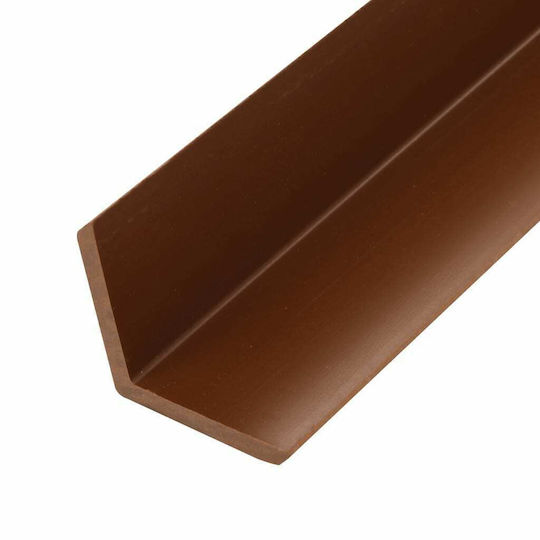 vidaXL Deck Ecke für Gartenboden aus WPC 170x4.5cm 5Stück 170cm Hellbraun
