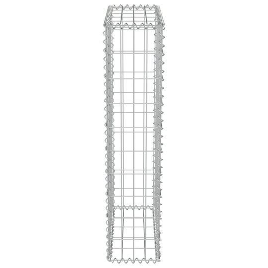 vidaXL Wall Garden Fencing Material with Covers 1pcs Silver