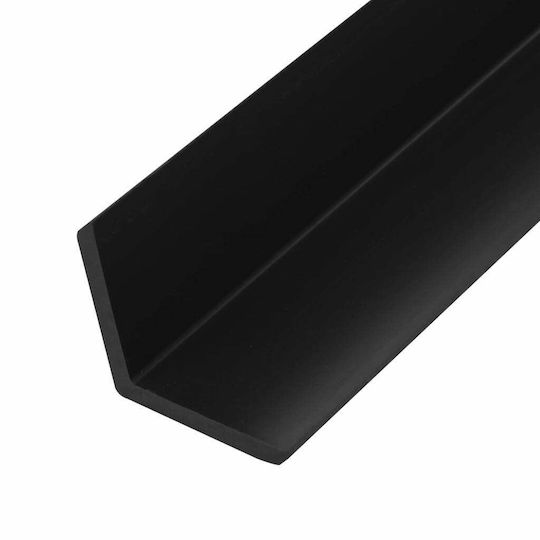 vidaXL Deck Ecke für Gartenboden aus WPC 170x4.5cm 5Stück 170cm Schwarz