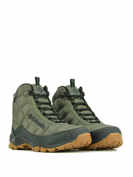 Columbia Firecamp Men's Waterproof Green Hiking Boots